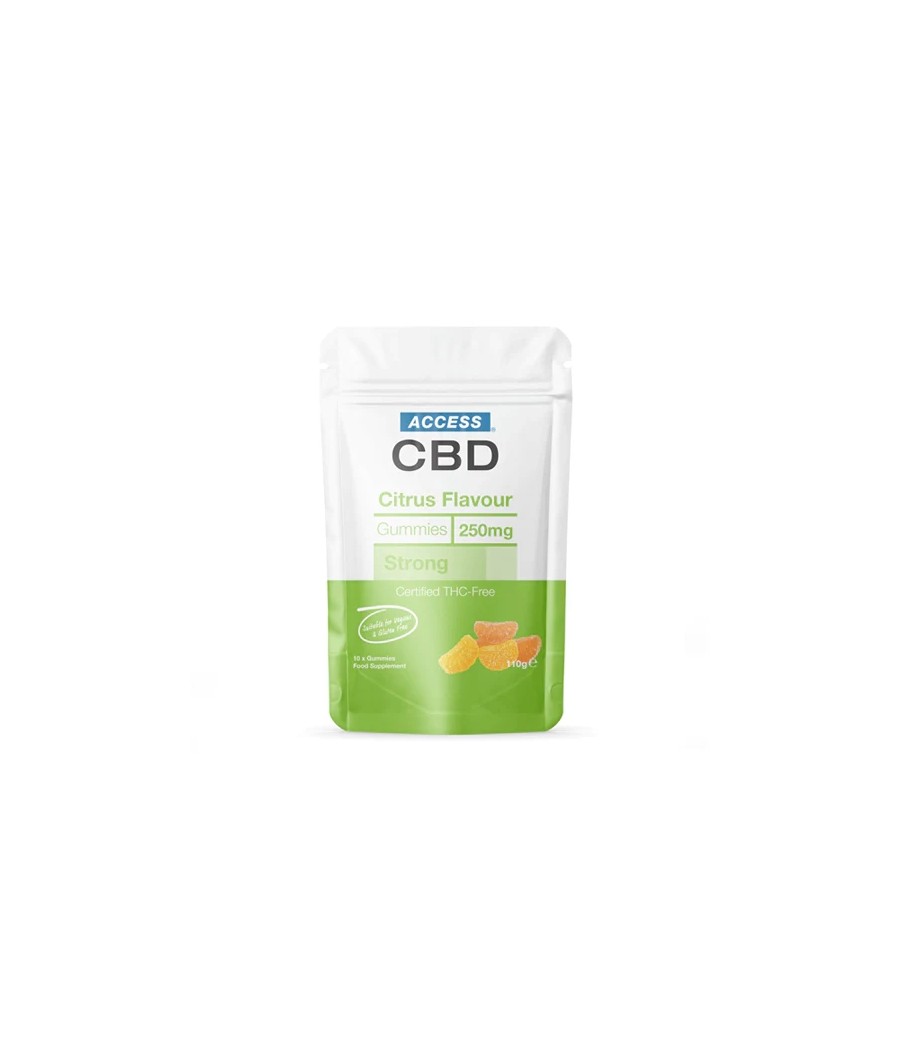 Access CBD Citrus Gummies 250mg CBD (45g)