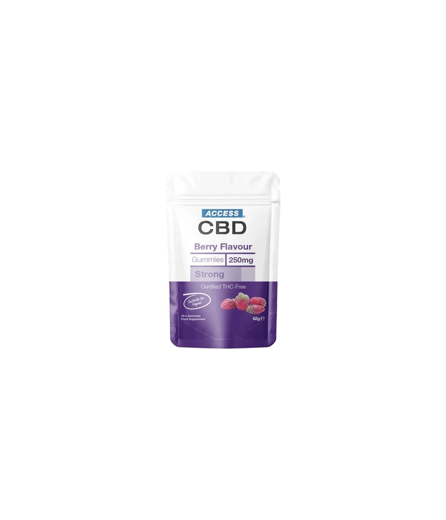 Access CBD 250mg CBD Berry Gummies (45g)
