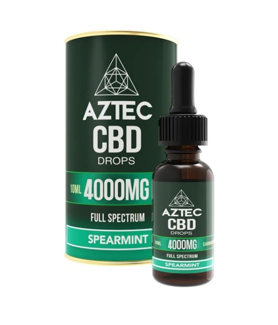 Aztec CBD Full Spectrum Hemp Oil 4000mg CBD 10ml
