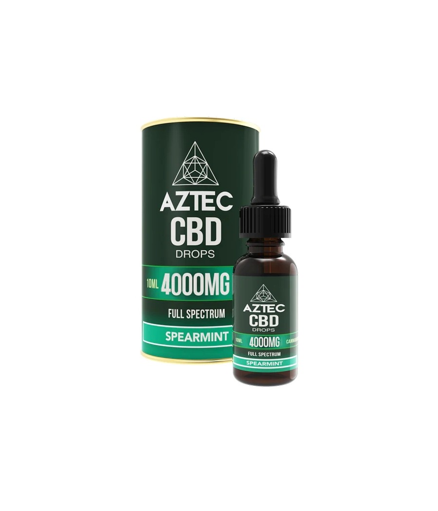 Aztec CBD Full Spectrum Hemp Oil 4000mg CBD 10ml