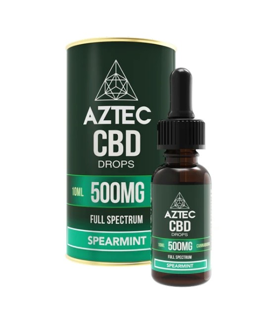 Aztec CBD Full Spectrum Hemp Oil 500mg CBD 10ml