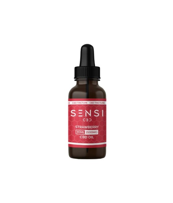 Sensi CBD 2500mg CBD Broad-Spectrum Tincture Oil 30ml (BUY 1 GET 1 FREE)