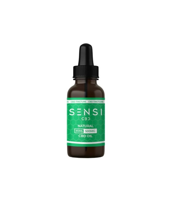 Sensi CBD 500mg CBD Broad-Spectrum Tincture Oil 30ml (BUY 1 GET 1 FREE)