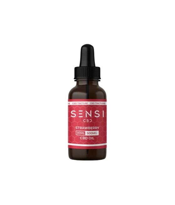 Sensi CBD 500mg CBD Broad-Spectrum Tincture Oil 30ml (BUY 1 GET 1 FREE)