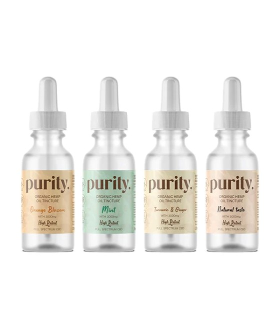 Purity 3000mg Full-Spectrum High Potency CBD Hemp Oil 30ml