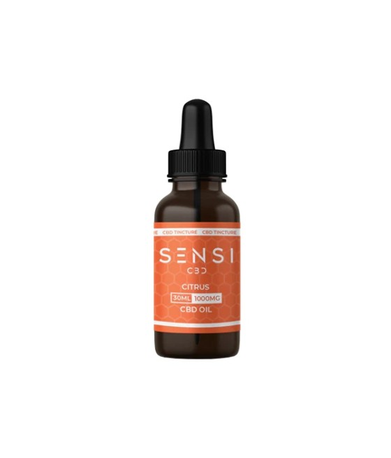 Sensi CBD 1000mg CBD Broad-Spectrum Tincture Oil 30ml (BUY 1 GET 1 FREE)