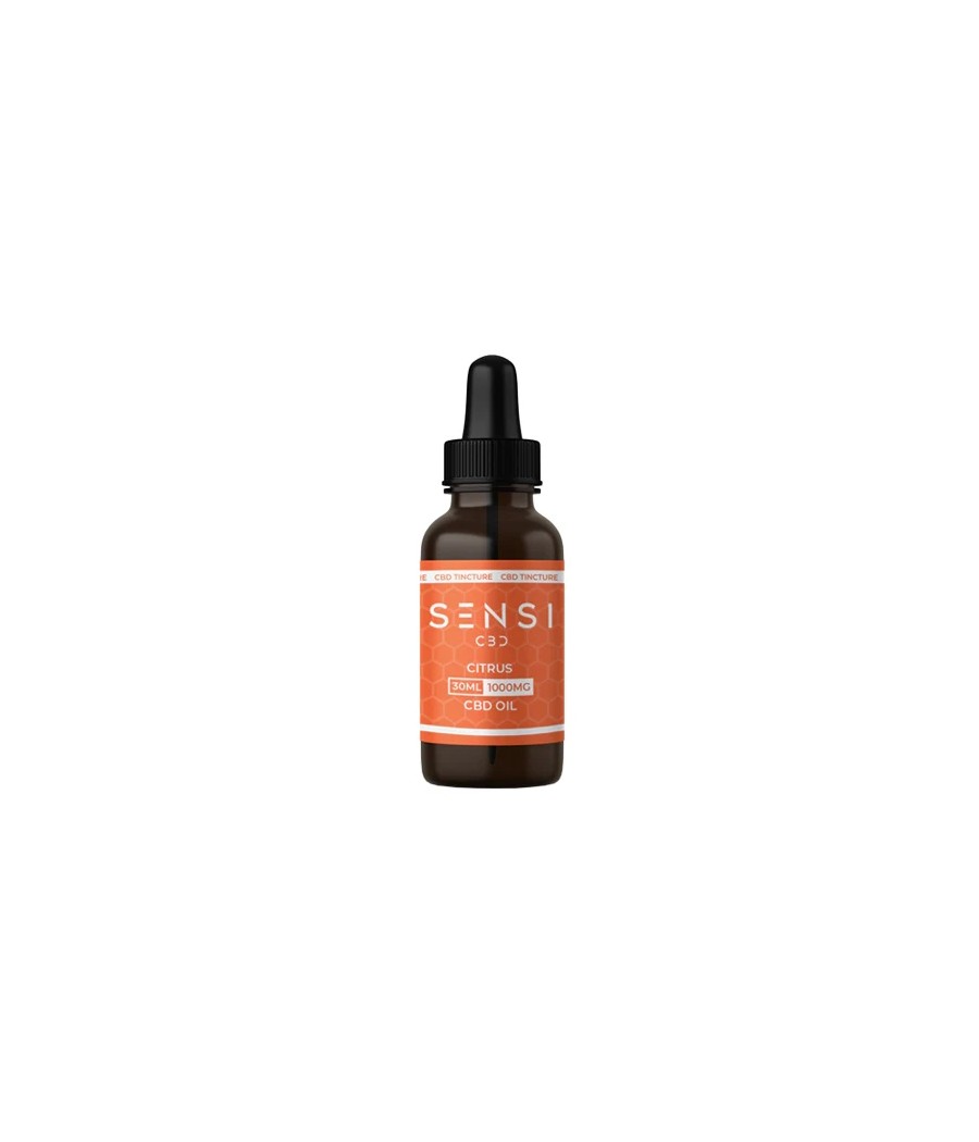 Sensi CBD 1000mg CBD Broad-Spectrum Tincture Oil 30ml (BUY 1 GET 1 FREE)