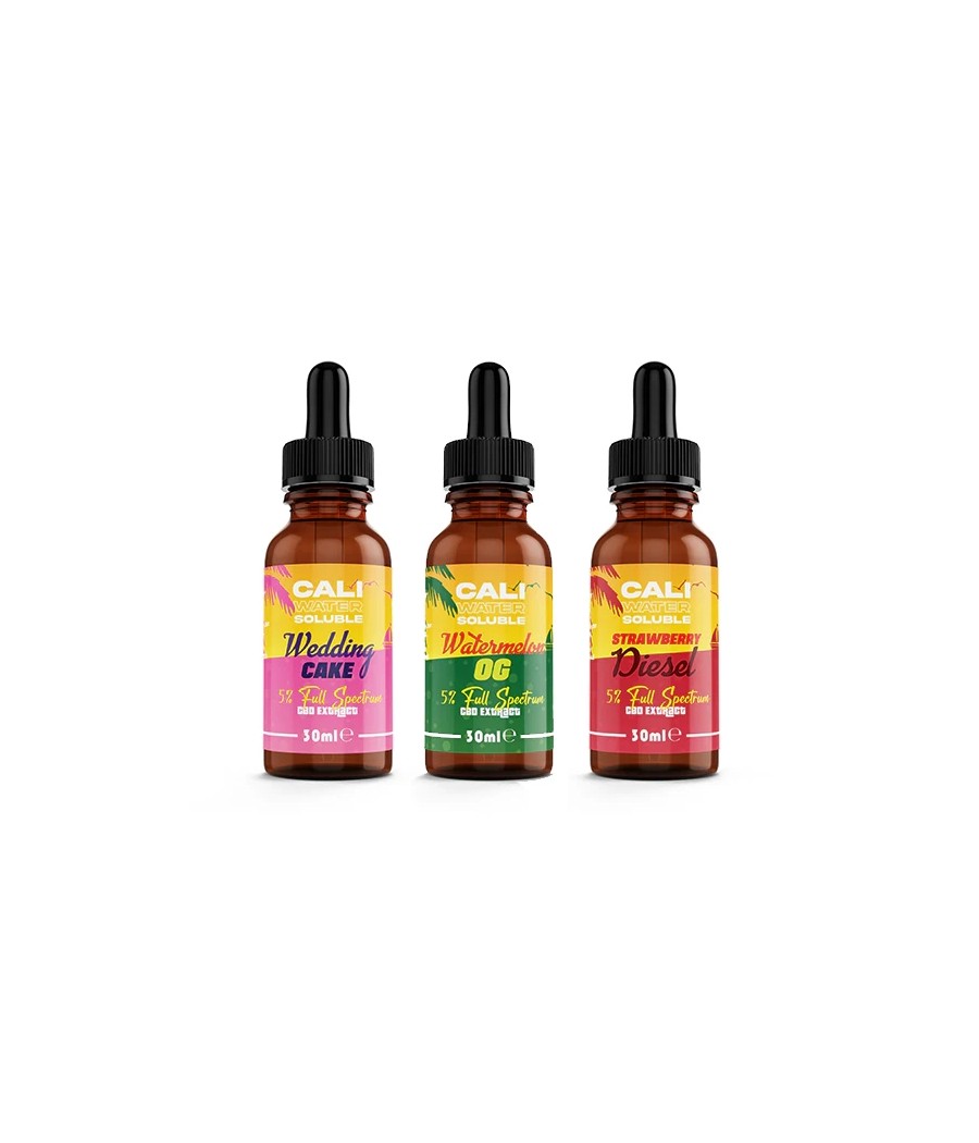 CALI 5% Water Soluble Full Spectrum CBD Extract - Original 30ml