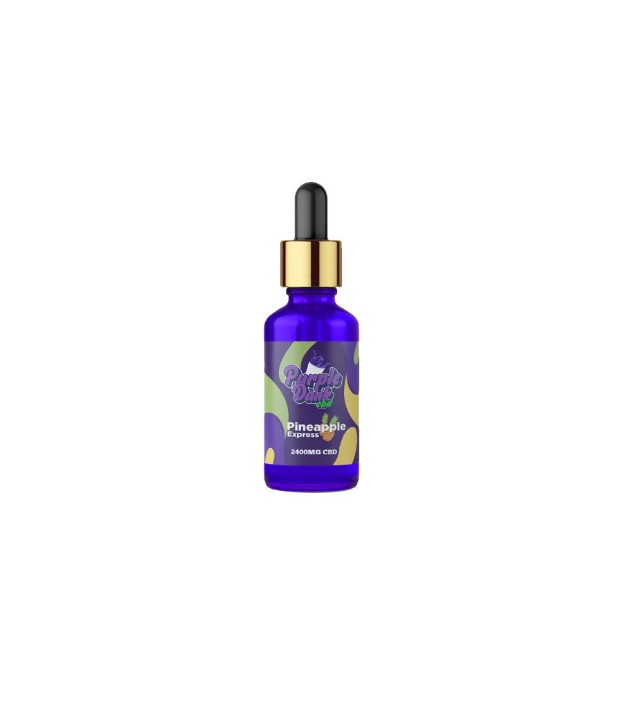 Purple Dank CBD 2400mg Terpene Flavoured Full-Spectrum CBD Oil 30ml (BUY 1 GET 1 FREE)