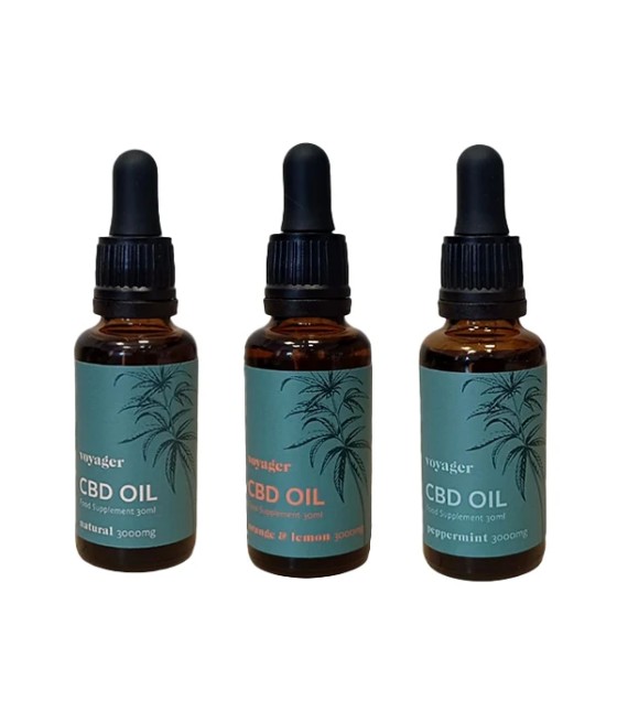 Voyager 3000mg CBD Oil 30ml