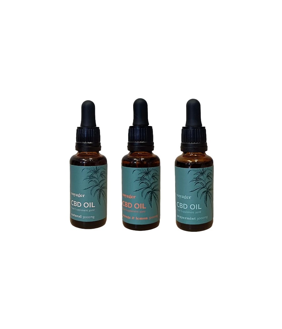 Voyager 3000mg CBD Oil 30ml