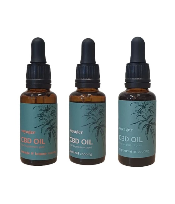 Voyager 2000mg CBD Oil 30ml