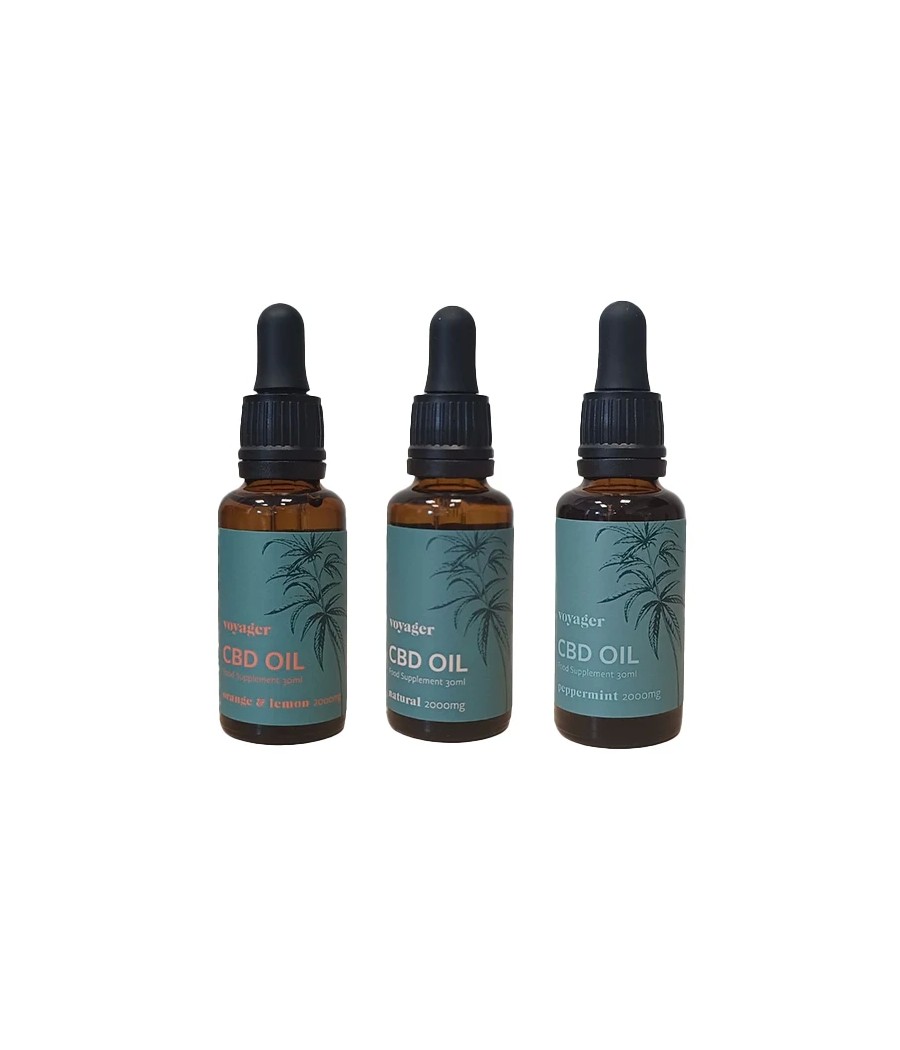 Voyager 2000mg CBD Oil 30ml
