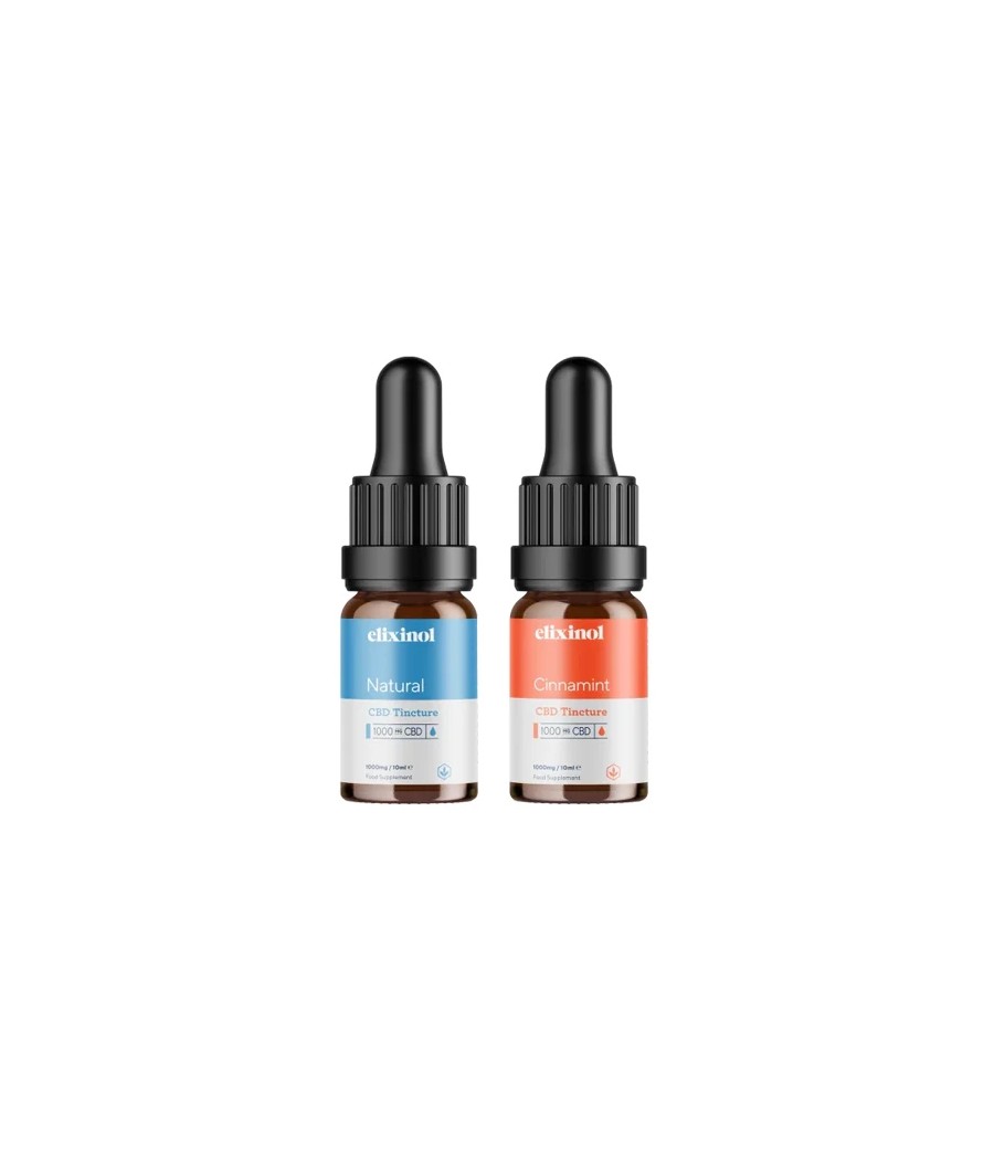 Buy Elixinol 1000mg CBD Oil Tinctures - 10ml | Express CBD UK