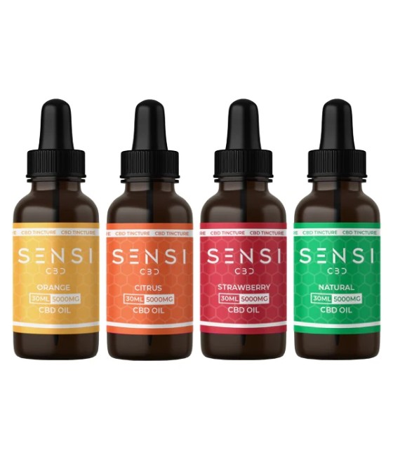 Sensi CBD 5000mg CBD Broad-Spectrum Tincture Oil 30ml (BUY 1 GET 1 FREE)