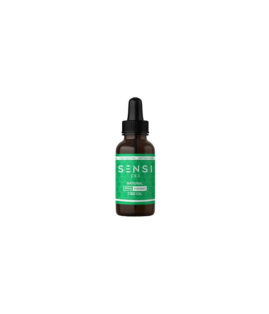 Sensi CBD 5000mg CBD Broad-Spectrum Tincture Oil 30ml (BUY 1 GET 1 FREE)