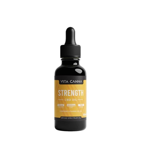 Vita Canna 2800mg Broad Spectrum Functional CBD C8 MCT Oil - 30ml