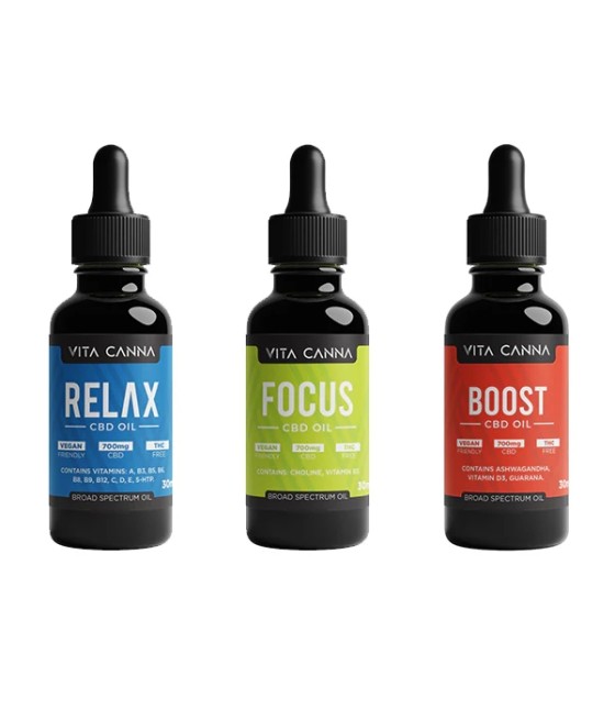 Vita Canna 700mg Broad Spectrum Functional CBD C8 MCT Oil  - 30ml