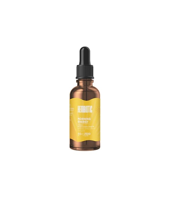 Hembiotic 2500mg Broad-Spectrum Bulk Functional CBD Oil - 50ml