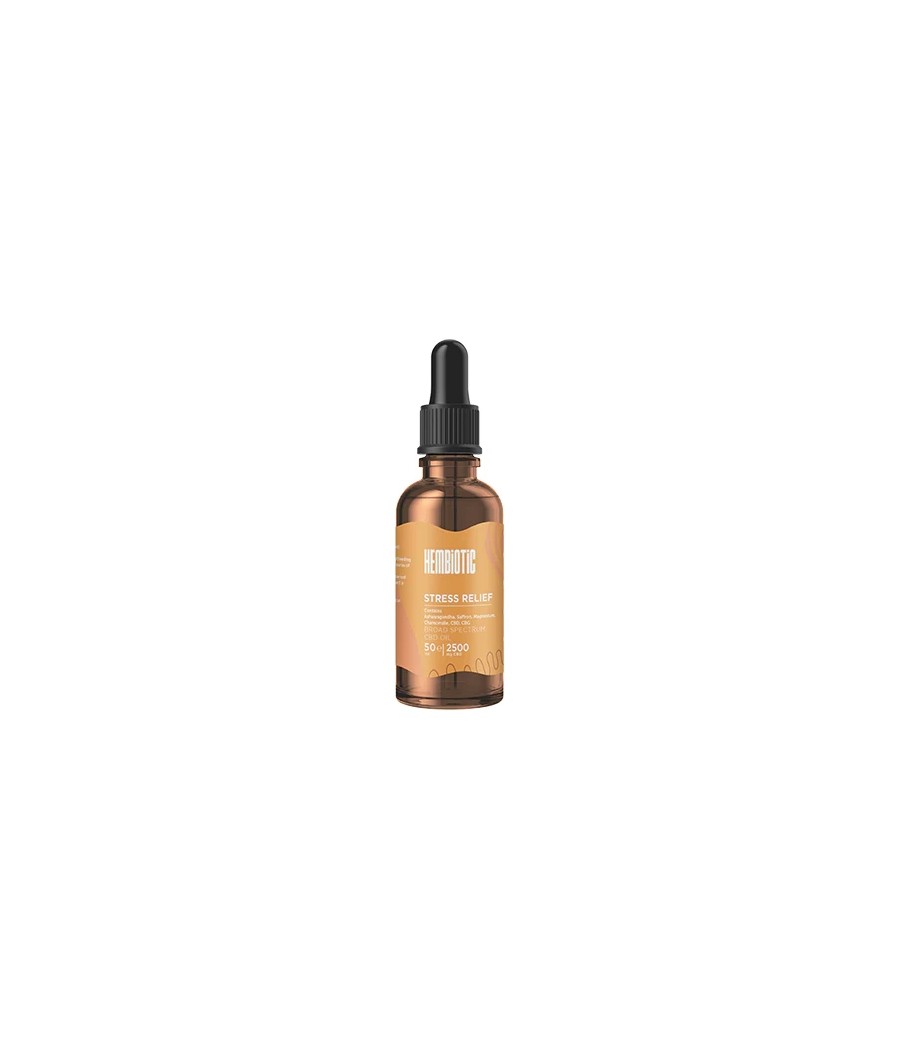 Hembiotic 2500mg Broad-Spectrum Bulk Functional CBD Oil - 50ml