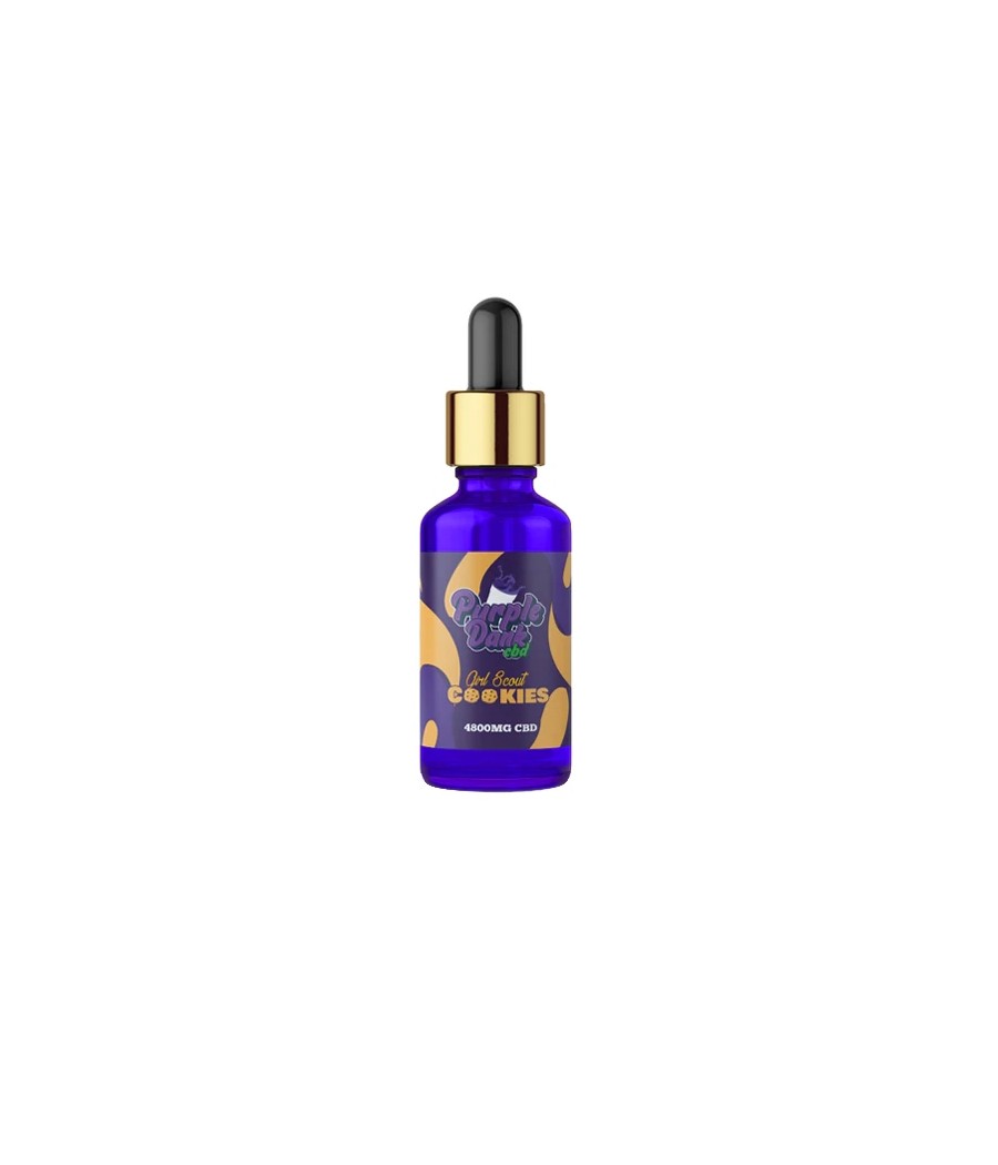 Purple Dank CBD 4800mg Terpene Flavoured Full-Spectrum CBD Oil 30ml (BUY 1 GET 1 FREE)