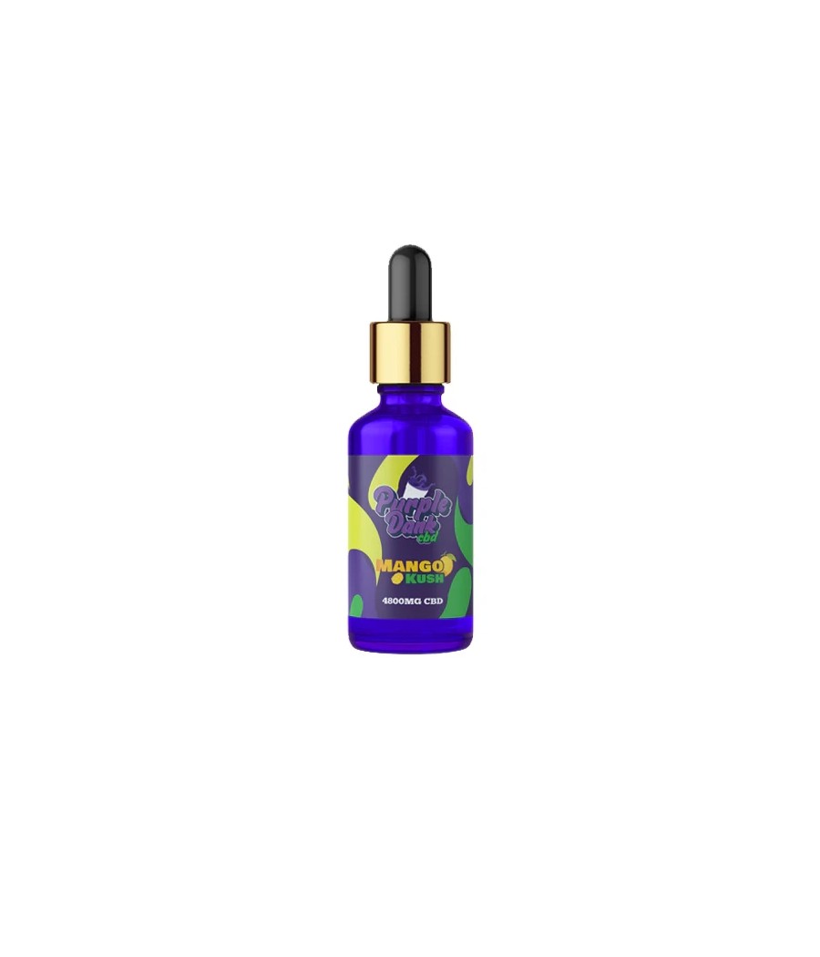 Purple Dank CBD 4800mg Terpene Flavoured Full-Spectrum CBD Oil 30ml (BUY 1 GET 1 FREE)