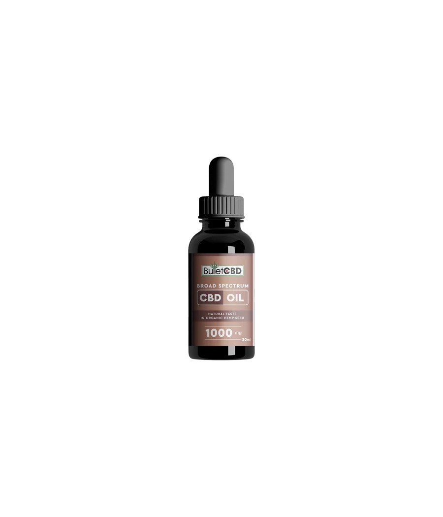 Bullet CBD 1000mg Broad Spectrum CBD Oil - 30ml