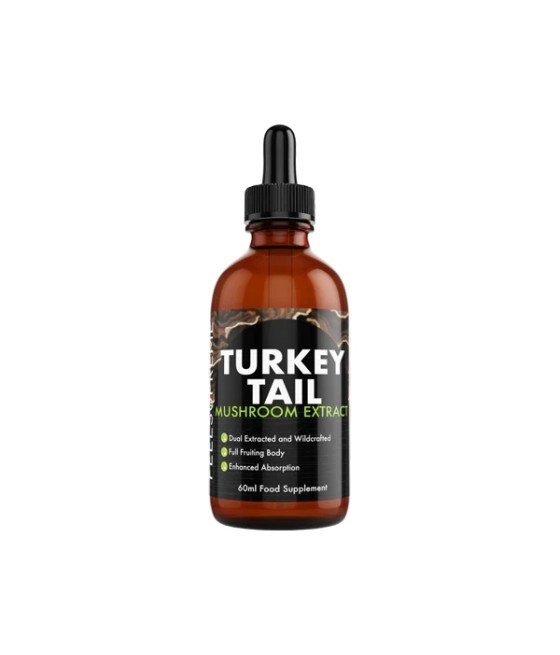Feel Supreme Turkey Tail Mushroom Liquid Tincture - 60ml