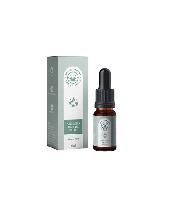 CBD Brothers Pure Green 280mg CBD Oil - 10ml