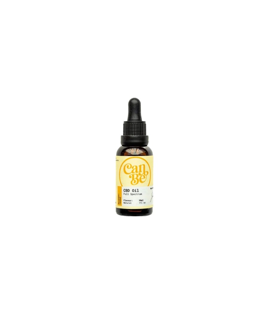 CanBe 1000mg CBD Full Spectrum Natural Oil - 30ml