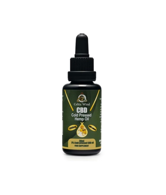 Celtic Wind Crops 1500mg CBD Multi-Complex Hemp Oil - 30ml