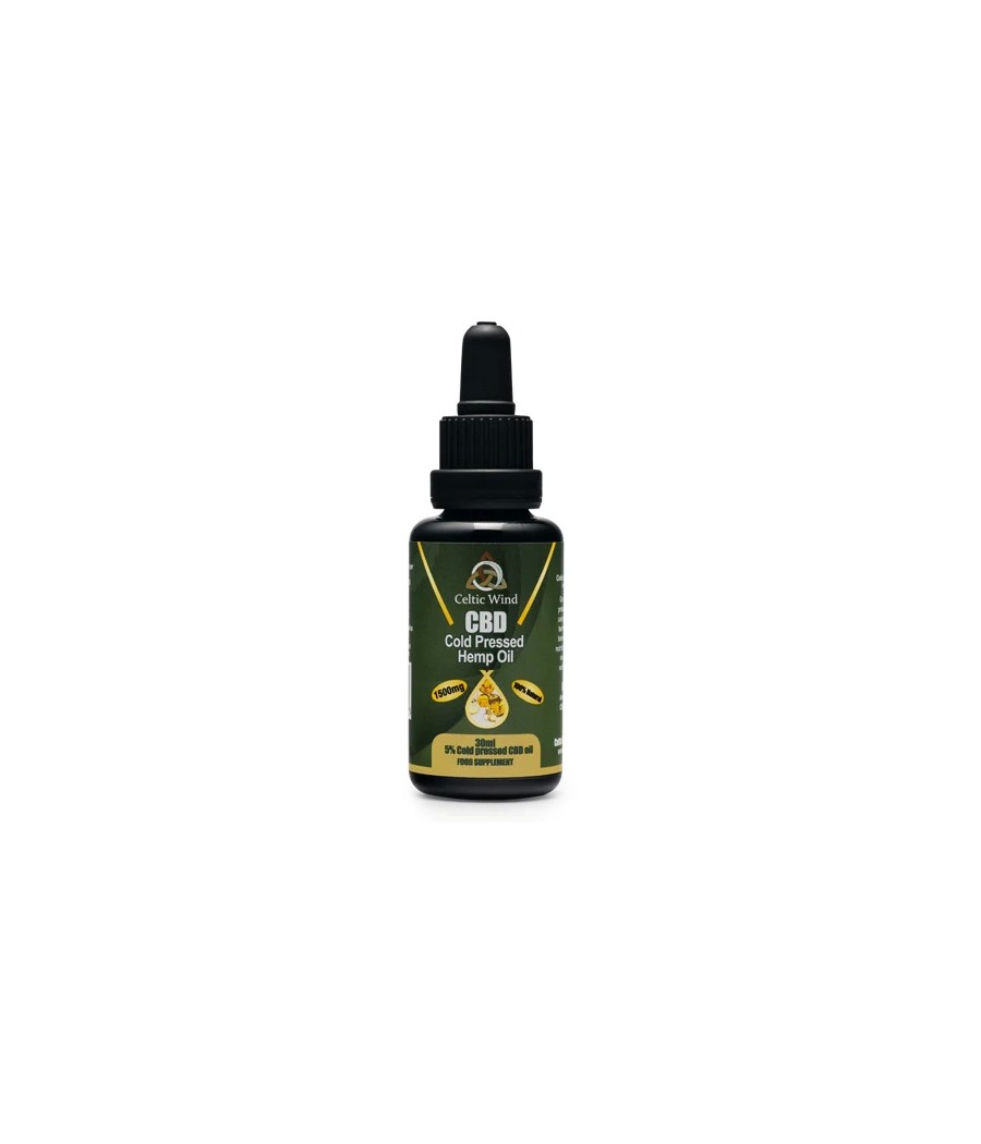 Celtic Wind Crops 1500mg CBD Multi-Complex Hemp Oil - 30ml