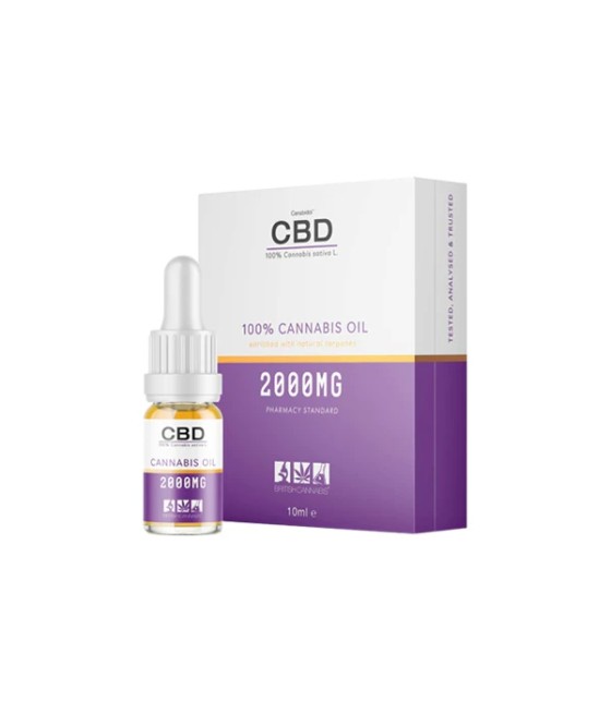 CBD by British Cannabis 2000mg CBD Cannabis Oil - 10ml