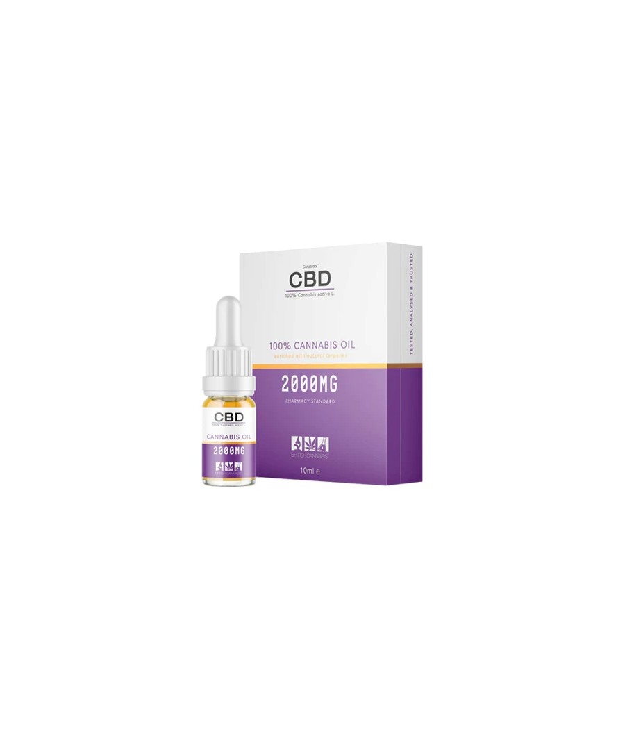 CBD by British Cannabis 2000mg CBD Cannabis Oil - 10ml