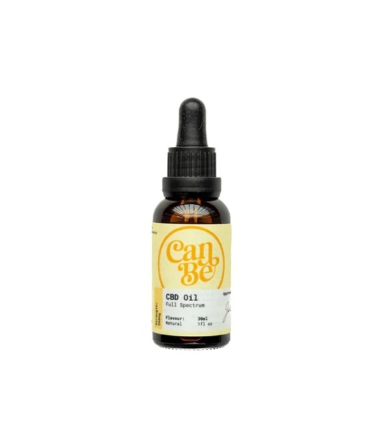 CanBe 500mg CBD Full Spectrum Natural Oil - 30ml