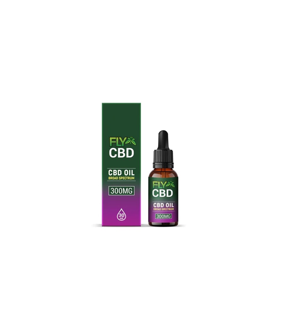 Fly Oil 300mg CBD Broad Spectrum Tincture Oil 30ml