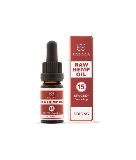 Endoca 1500mg CBD+CBDa RAW Hemp Oil Drops 10ml