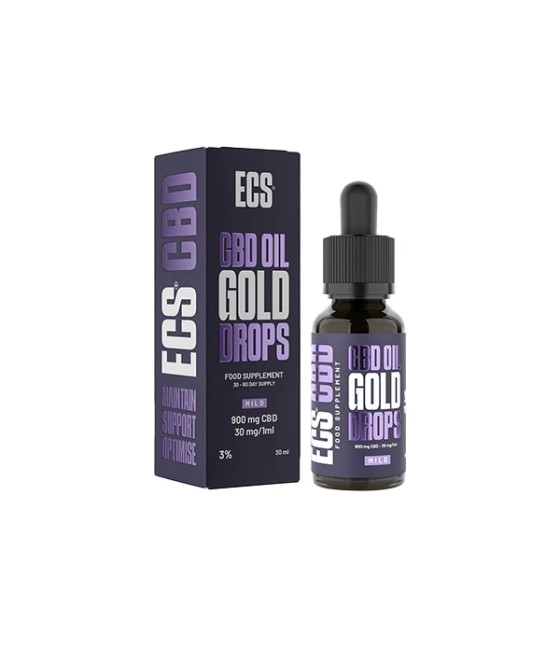Canavape 900mg 3% ECS CBD Oil 30ml