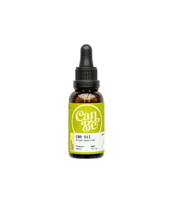 CanBe 500mg CBD Broad Spectrum Apple Oil - 30ml