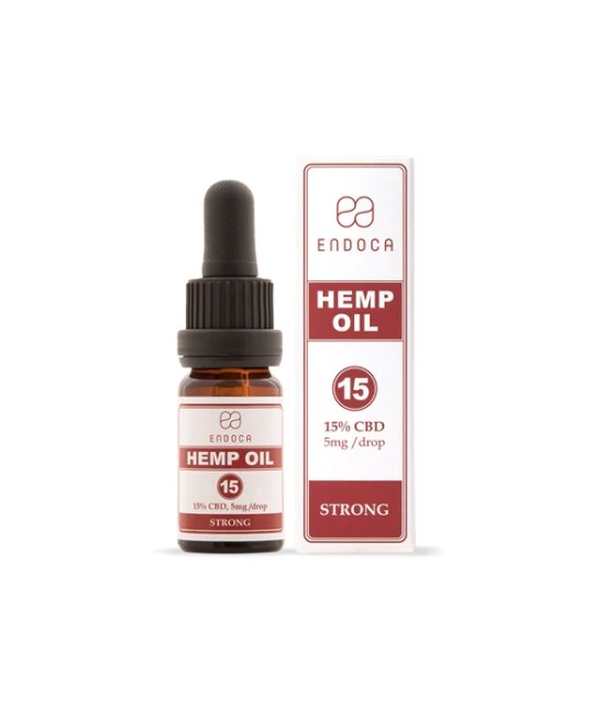 Endoca 1500mg Hemp Oil Drops 10ml