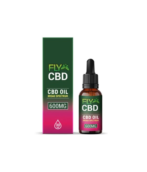 Fly Oil 600mg CBD Broad Spectrum Tincture Oil 30ml
