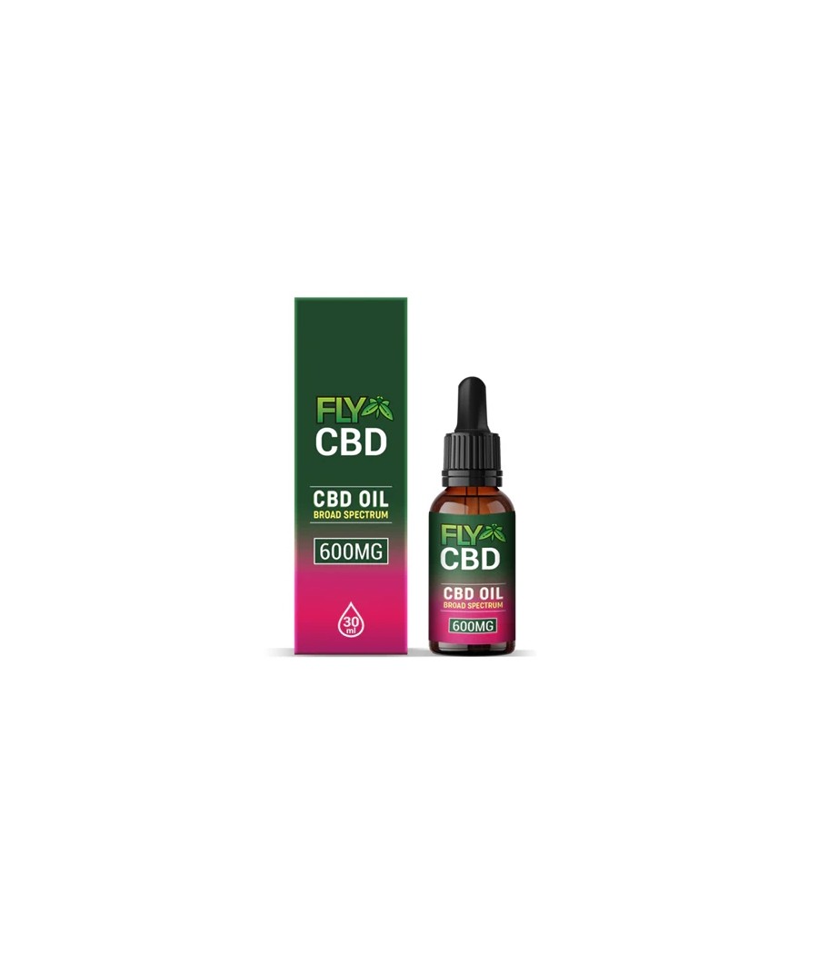 Fly Oil 600mg CBD Broad Spectrum Tincture Oil 30ml