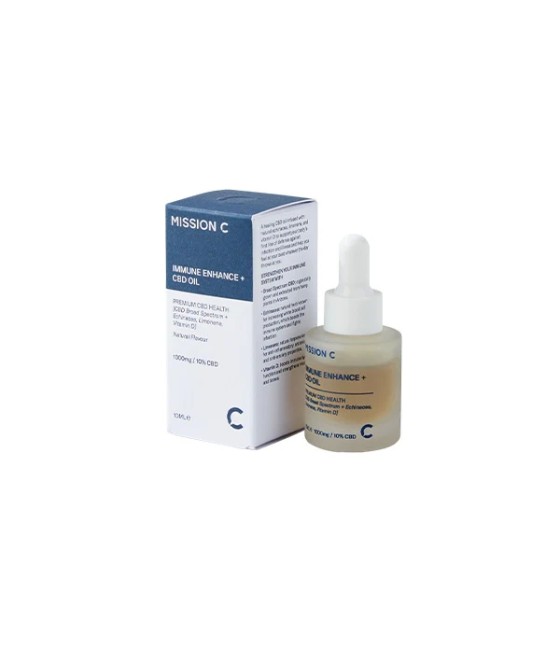 Mission C Immune Enhance + 1000mg CBD Oil - 10ml
