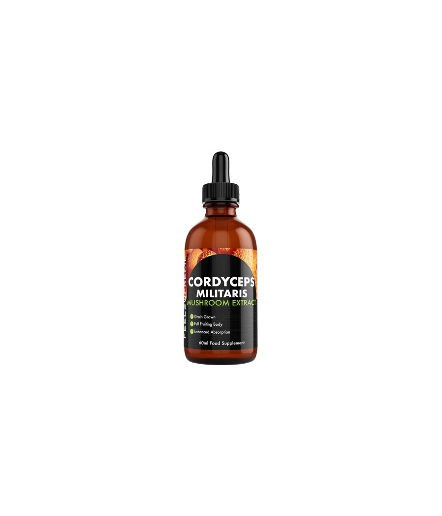 Feel Supreme Cordyceps Militaris Mushroom Liquid Tincture - 60ml