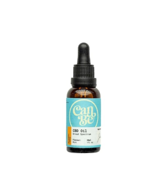 CanBe 1500mg CBD Broad Spectrum Mint Oil - 30ml