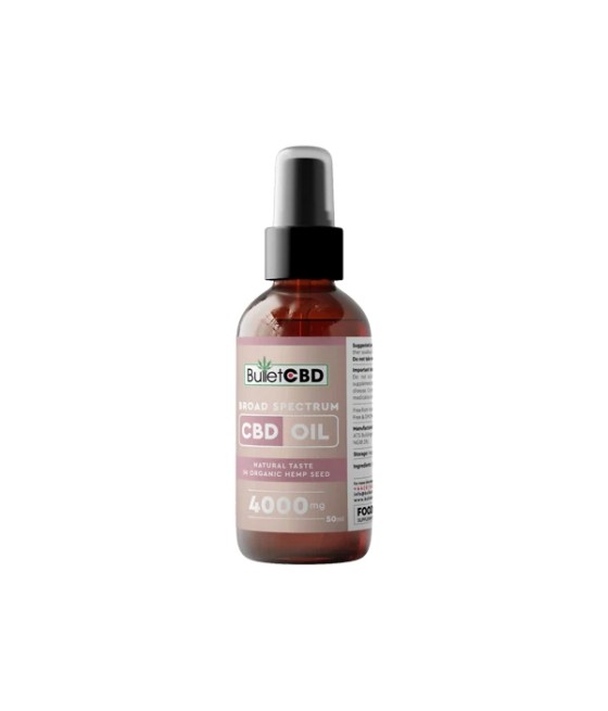 Bullet CBD 4000mg Broad Spectrum CBD Oil Spray - 50ml