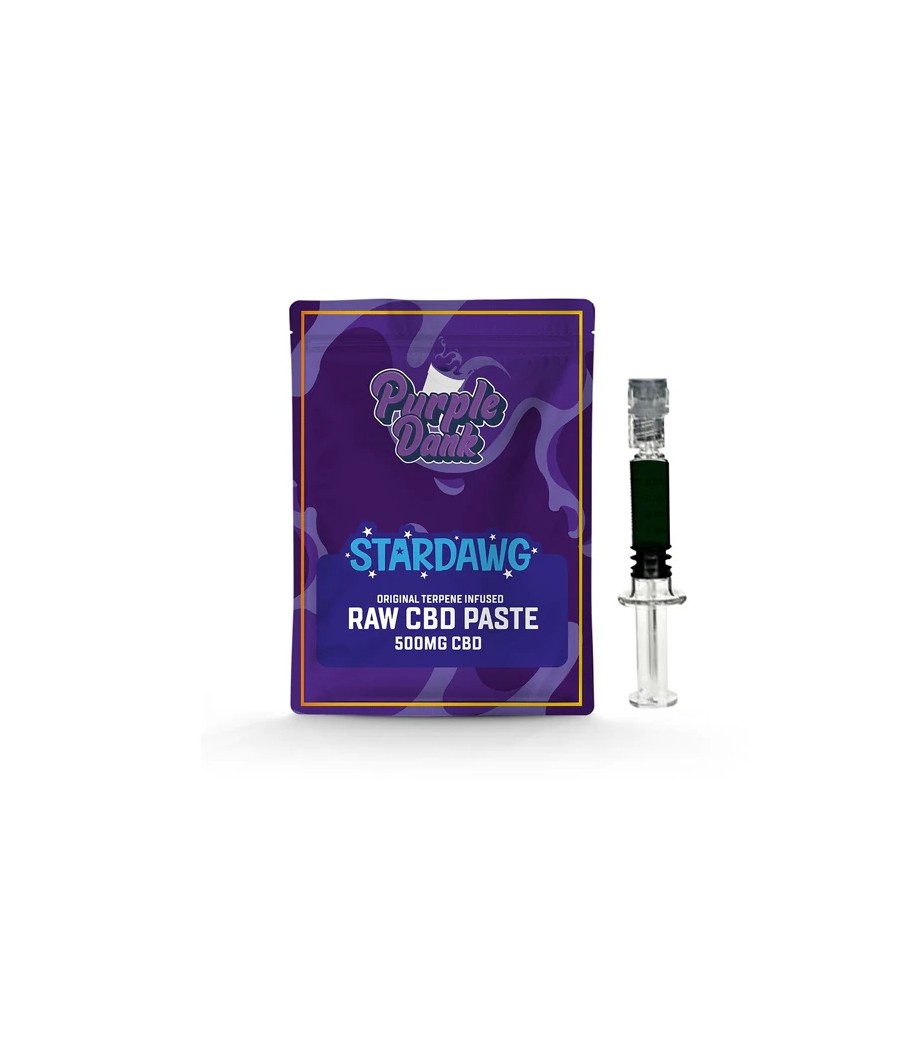 Purple Dank 1000mg CBD Raw Paste with Natural Terpenes - Stardawg (BUY 1 GET 1 FREE)