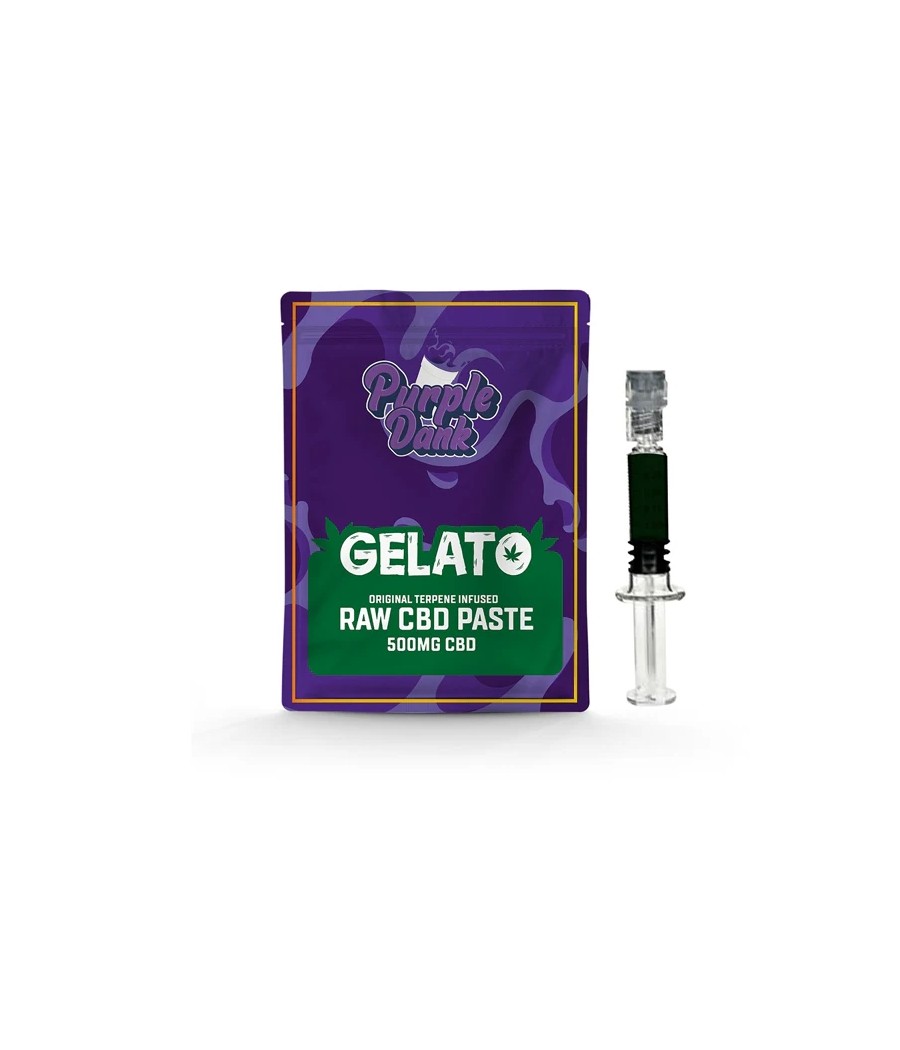 Purple Dank 1000mg CBD Raw Paste with Natural Terpenes - Gelato (BUY 1 GET 1 FREE)