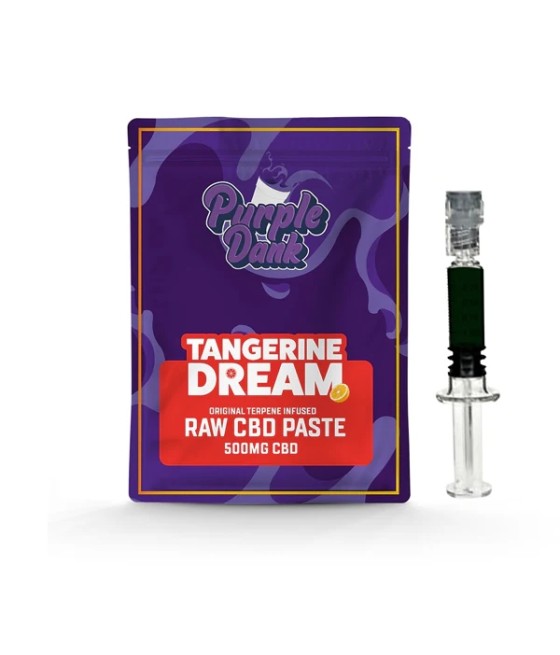 Purple Dank 1000mg CBD Raw Paste with Natural Terpenes - Tangerine Dream (BUY 1 GET 1 FREE)