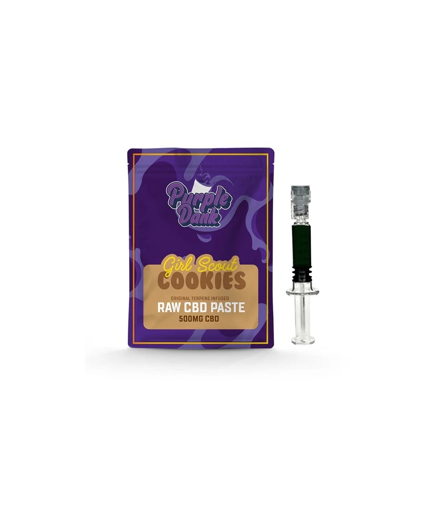 Purple Dank 1000mg CBD Raw Paste with Natural Terpenes - Girl Scout Cookies (BUY 1 GET 1 FREE)